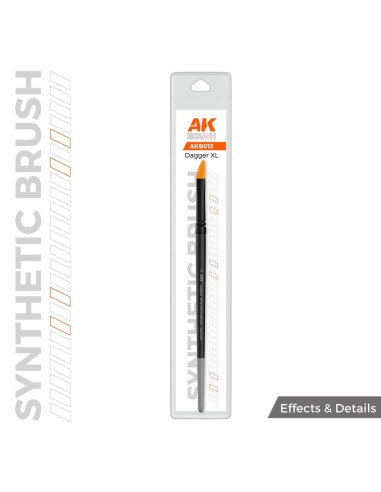 AK SYNTHETIC BRUSH - DAGGER XL 
