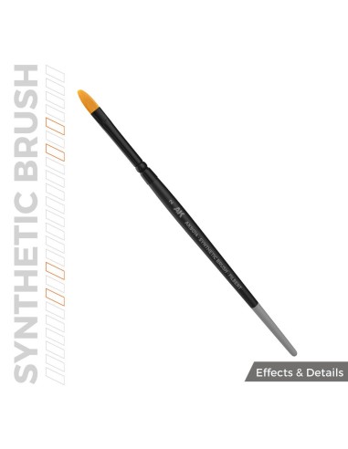 AK SYNTHETIC BRUSH - FILBERT 2 