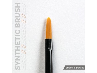 AK SYNTHETIC BRUSH - FILBERT 2 