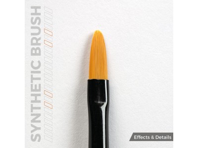 AK SYNTHETIC BRUSH - FILBERT 4 