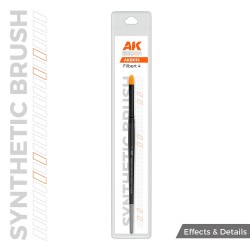 AK SYNTHETIC BRUSH - FILBERT 4  2