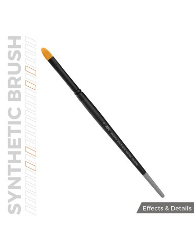 AK SYNTHETIC BRUSH - FILBERT 4 