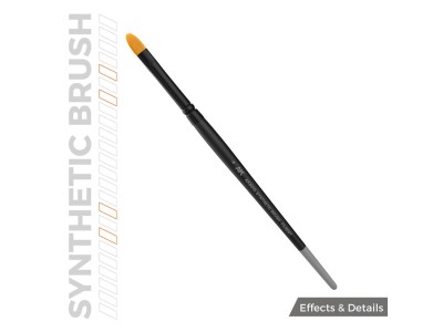AK SYNTHETIC BRUSH - FILBERT 4 