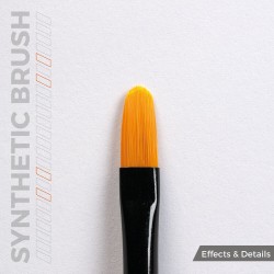 AK SYNTHETIC BRUSH - FILBERT 6  2