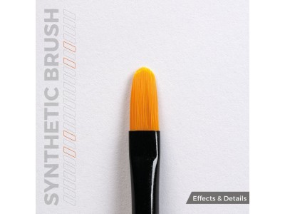 AK SYNTHETIC BRUSH - FILBERT 6 