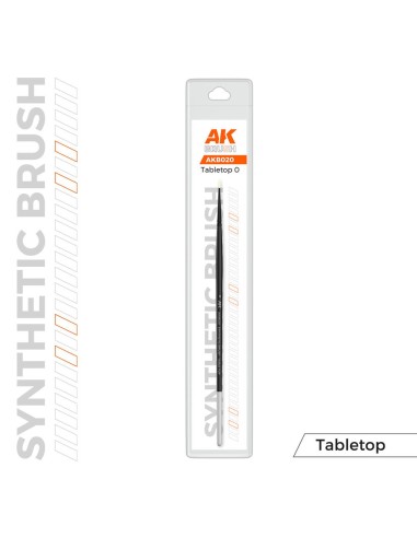 AK SYNTHETIC TABLETOP BRUSH - 0 