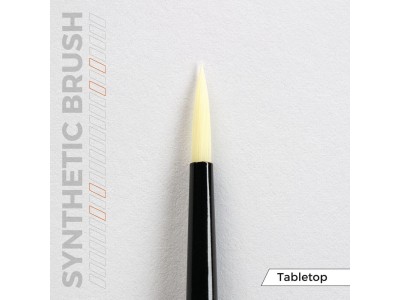 AK SYNTHETIC TABLETOP BRUSH - 2 