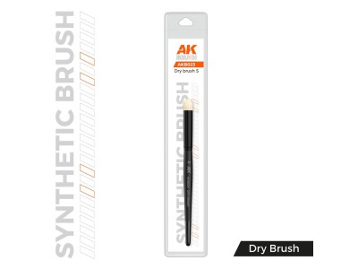 AK SYNTHETIC DRY BRUSH - S 