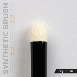 AK SYNTHETIC DRY BRUSH - M  2