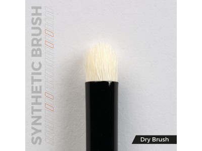 AK SYNTHETIC DRY BRUSH - M 