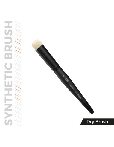 AK SYNTHETIC DRY BRUSH - XL 