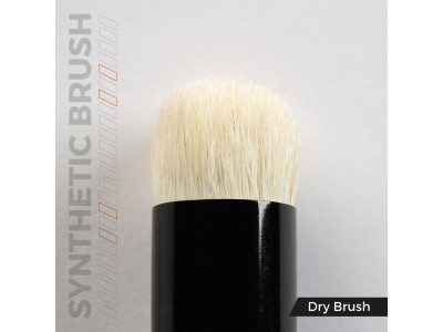 AK SYNTHETIC DRY BRUSH - XL 
