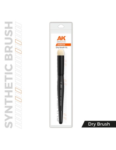 AK SYNTHETIC DRY BRUSH - XL 