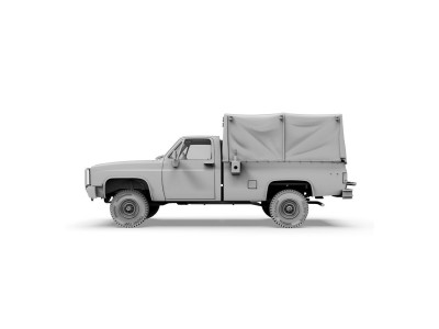 M1008 TROOP CARRIER WITH TARP 