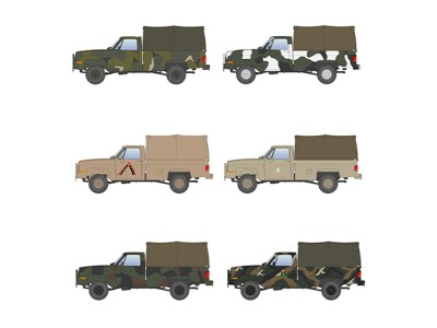 M1008 TROOP CARRIER WITH TARP 