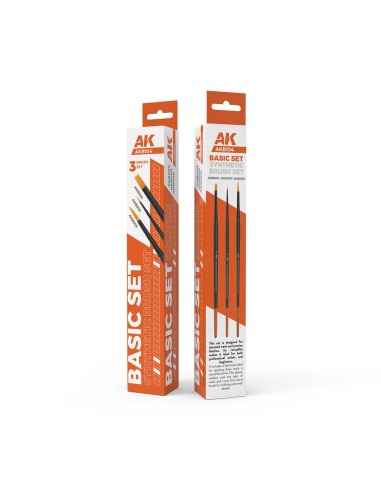 BASIC BRUSHES SET (3 brushes) 