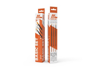 BASIC BRUSHES SET (3 brushes) 