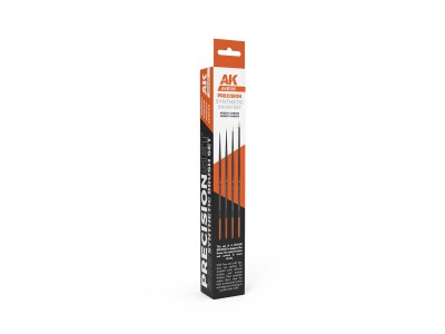 PRECISION BRUSHES SET (4 brushes) 