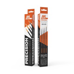 PRECISION BRUSHES SET (4 brushes)  2