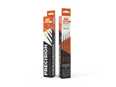 PRECISION BRUSHES SET (4 brushes) 