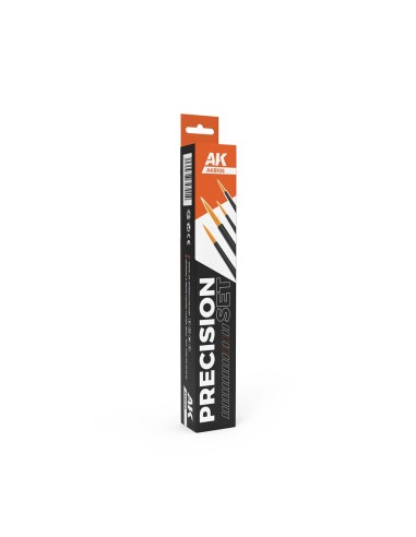 PRECISION BRUSHES SET (4 brushes) 