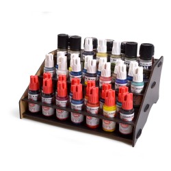 MODULAR ORGANIZER FOR 18 ML & 35 ML BOTTLES. 