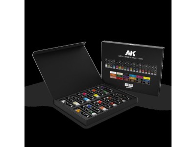DELUXE EDITION BOX FULL RANGE ARTIST DENSE ACRYLIC COLOR 