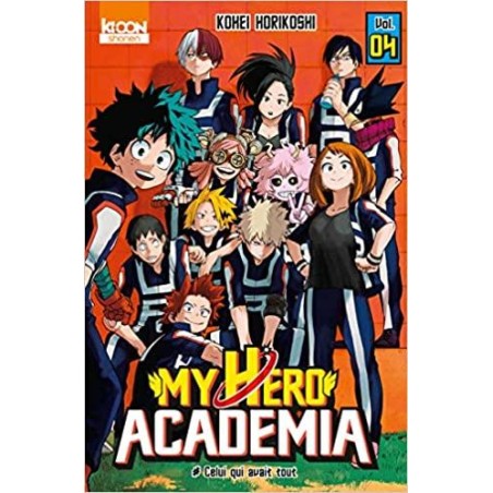 MY HERO ACADEMIA - Tome 4