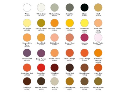 WARGAME PAINT IT ALL BOX 72 COLORS 3GEN 