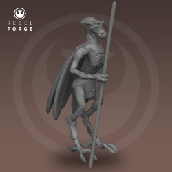 Bug Statue - Presupported - STL 3D File