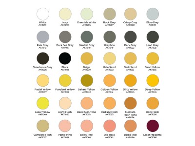 WARGAME PAINT IT ALL BOX 108 COLORS 3GEN 