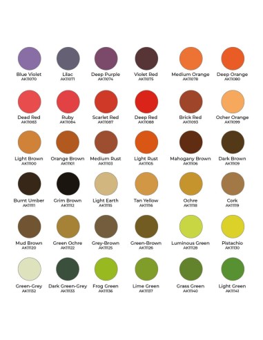 WARGAME PAINT IT ALL BOX 108 COLORS 3GEN 