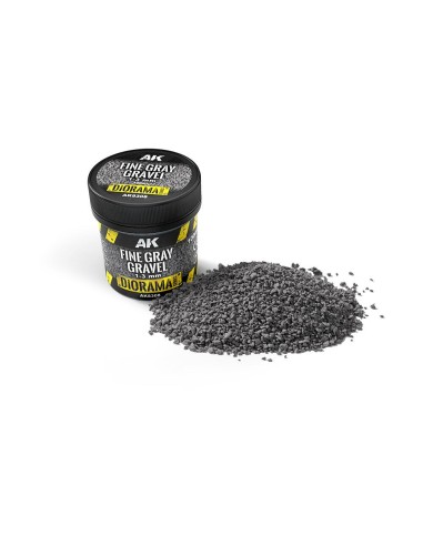 FINE GRAY GRAVEL 1-3 MM 100ML 