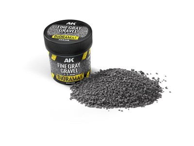 FINE GRAY GRAVEL 1-3 MM 100ML 