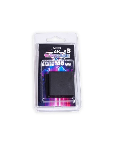 SQUARE BASES 40x40mm x 5 units 