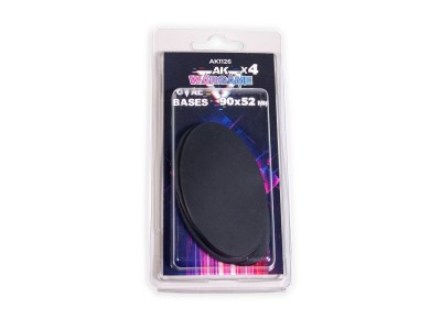 OVAL BASES 90x52mm x 4 units 
