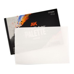 TEAR-OFF PAPER PALETTE 15 SHEETS 