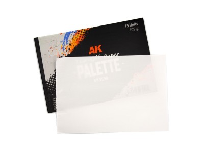 TEAR-OFF PAPER PALETTE 15 SHEETS 