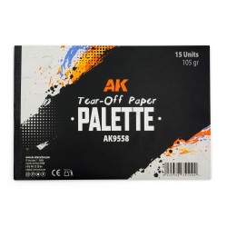 TEAR-OFF PAPER PALETTE 15 SHEETS  2