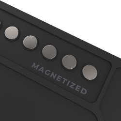 SILICONE TABLECLOTH BLACK 88,50 X 30 CM 