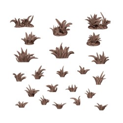 GRASS TUFTS - BASING BITS 22 pieces  2