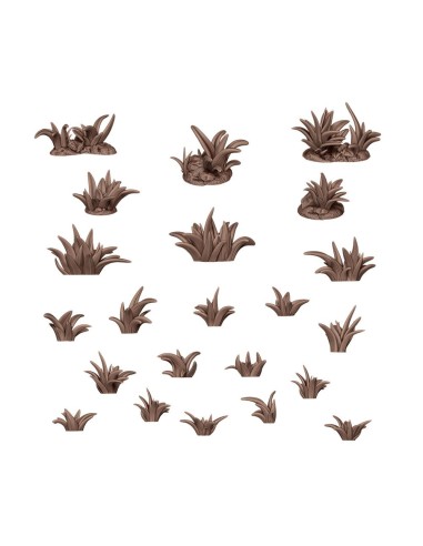 GRASS TUFTS - BASING BITS 22 pieces 