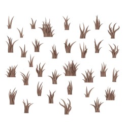 TALL GRASS - BASING BITS 35 pieces  2