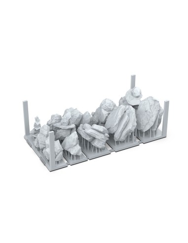 ROCKS & TORS - BASING BITS 12 pieces 
