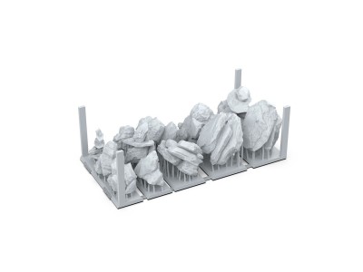 ROCKS & TORS - BASING BITS 12 pieces 