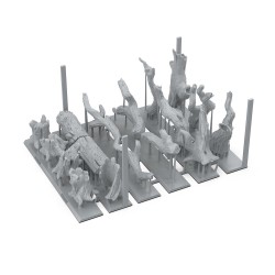 DEAD TREE BASING - BASING BITS 17 pieces 
