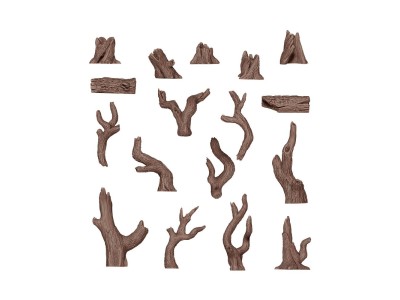 DEAD TREE BASING - BASING BITS 17 pieces 