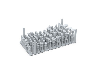CANDLES - BASING BITS 73 pieces 