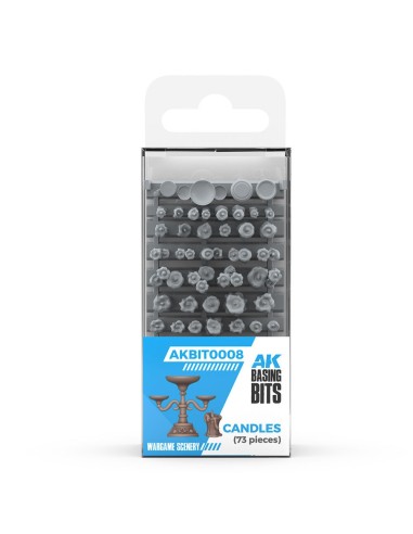 CANDLES - BASING BITS 73 pieces 