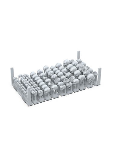 SKULLS - BASING BITS 72 pieces 